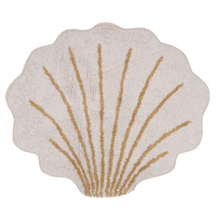 Bath Mat - Clam Shell - Ivory
