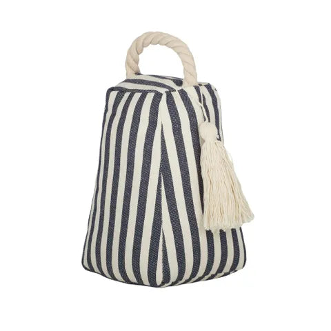 Navy Stripe - Door Stop