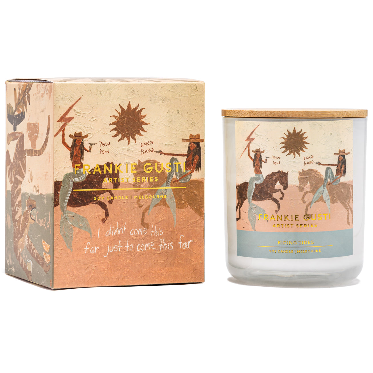Frankie Gusti Candles - Artist Series