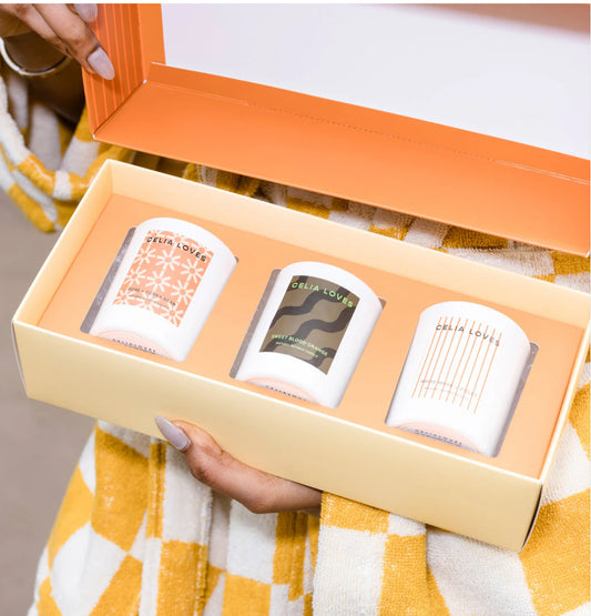 Celia Love - Trio Candle Set