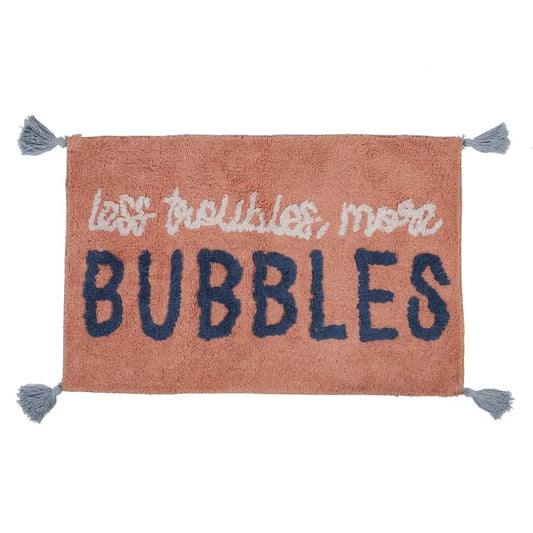Less Troubles More Bubbles - Bath Mat