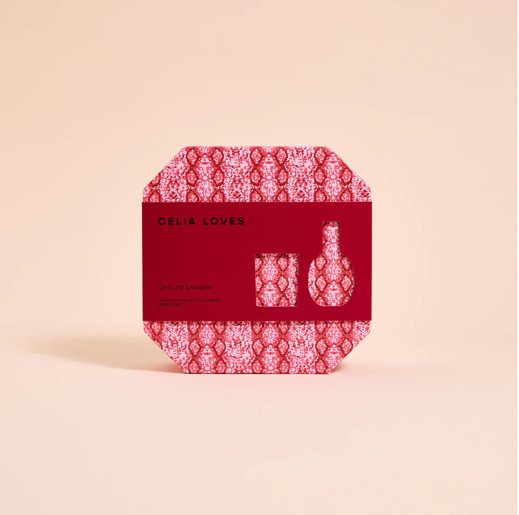 Duo Set - Candle & Room Spray - Chilled Sangria