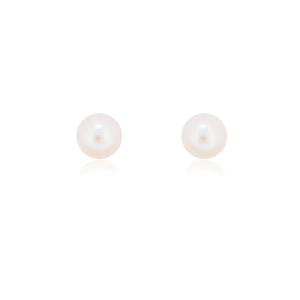 Freshwater Pearl Studs 6mm
