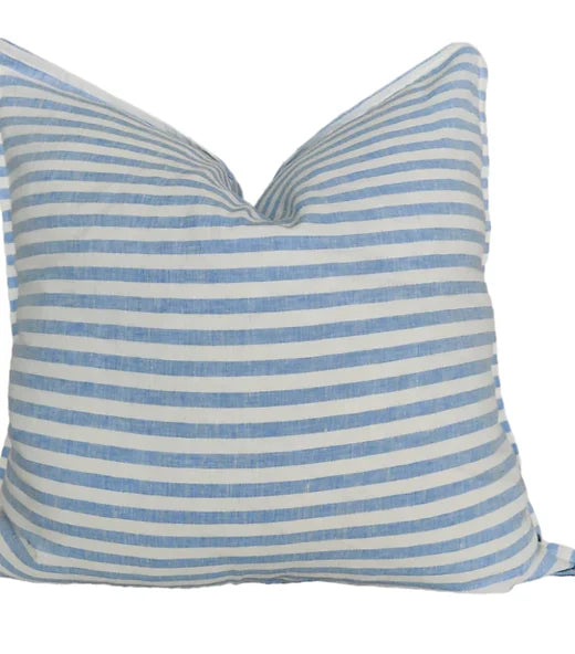 French Linen Cushion - Feather Filled