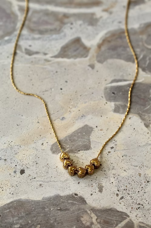 Six Hearts Necklace