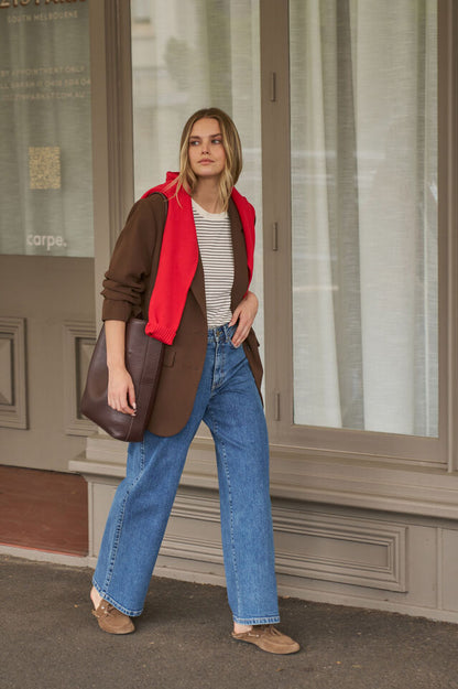 Evie Wide Leg - Fresh Indigo