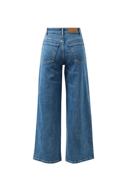 Evie Wide Leg - Fresh Indigo
