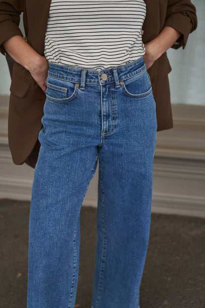 Evie Wide Leg - Fresh Indigo
