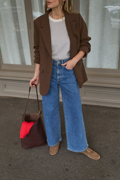 Evie Wide Leg - Fresh Indigo