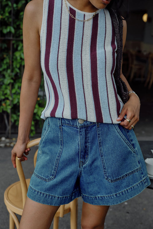 Weekender Shorts - Fresh Indigo