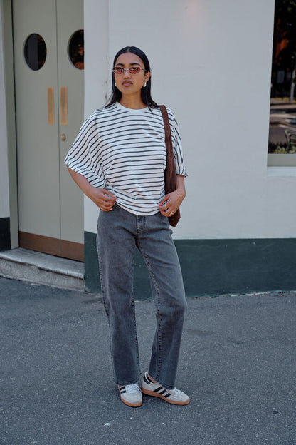 Sydney Straight Leg - Washed Black