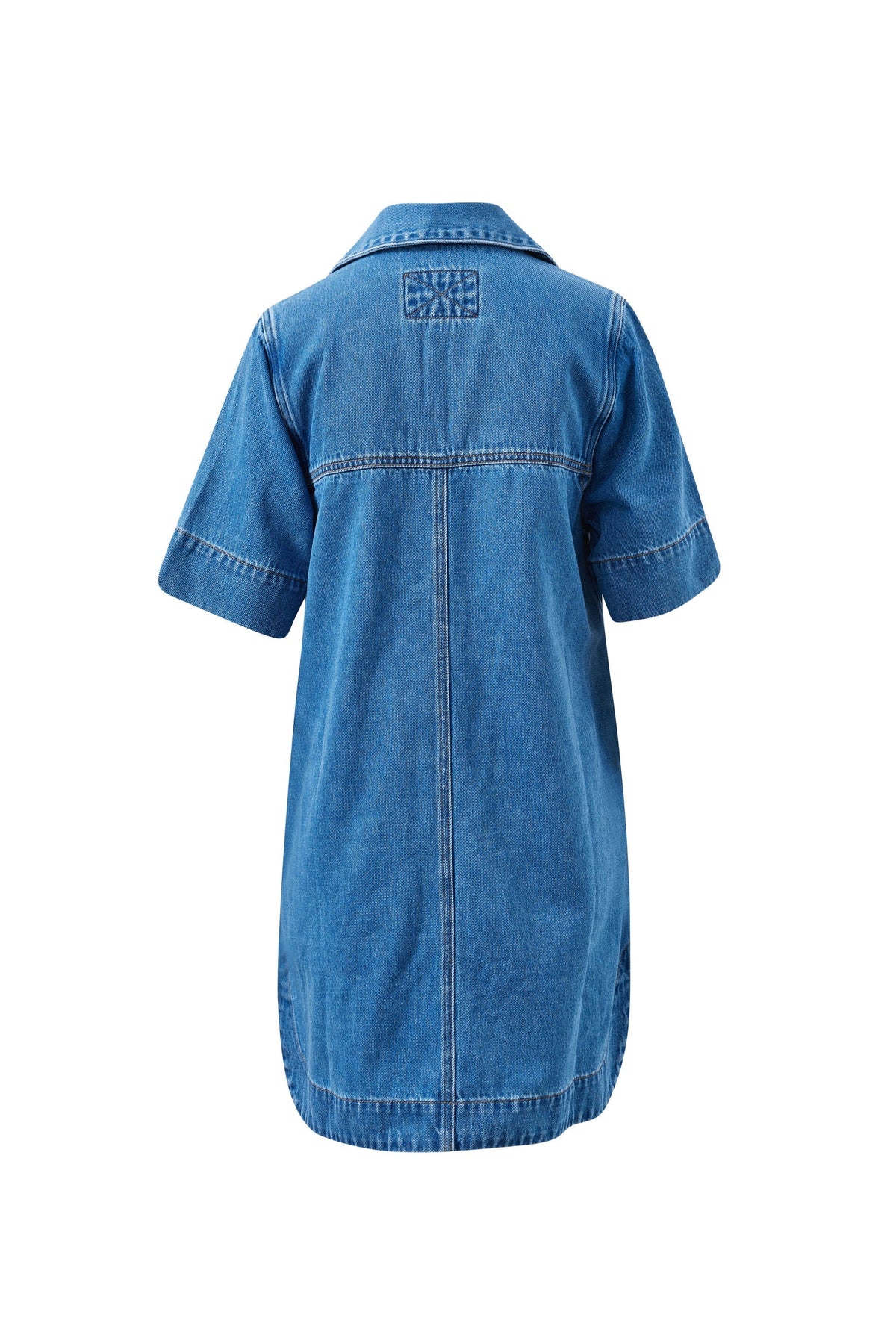 Bonnie Relaxed Dress- Indigo