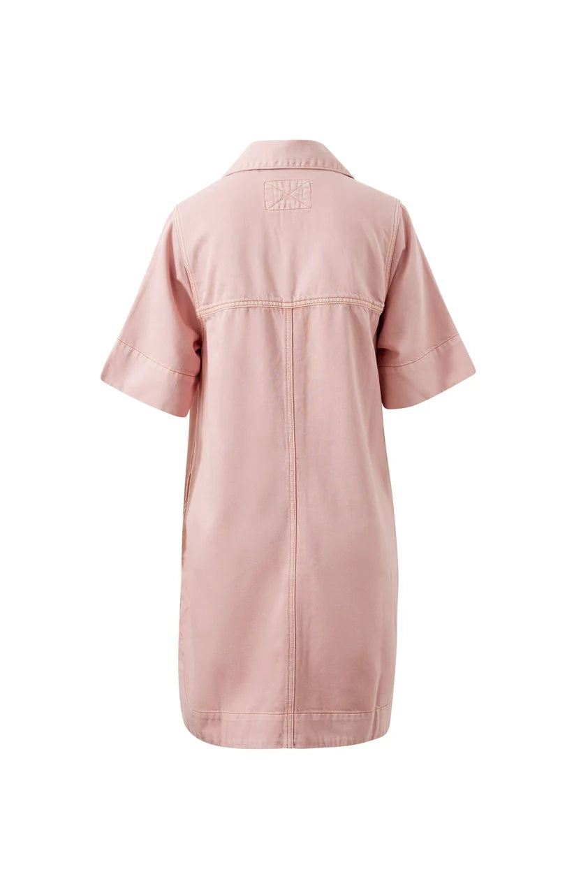 Bonnie Relaxed Dress- Blossom Pink