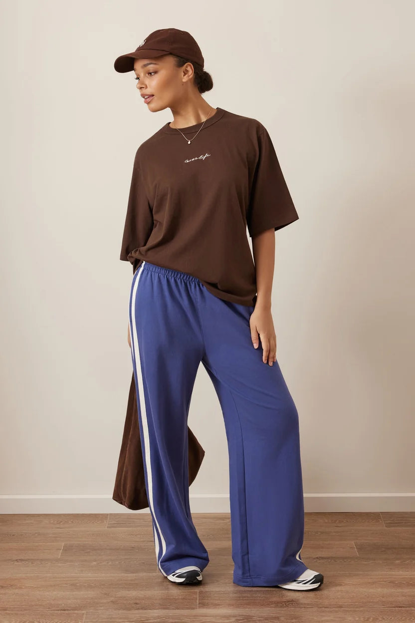 Luna Relaxed Tee - Chocolate