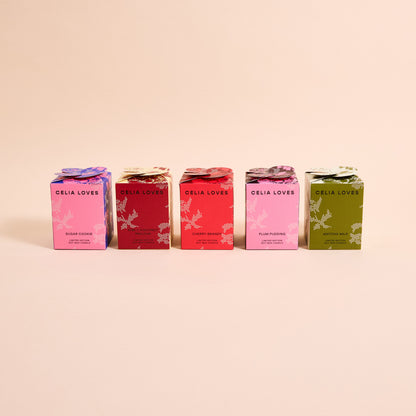 Mini Holiday Candle - Various Scents