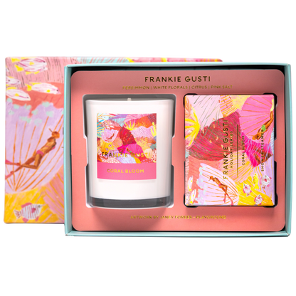 Holiday Series Candle & Shower Steamer - Coral Bloom