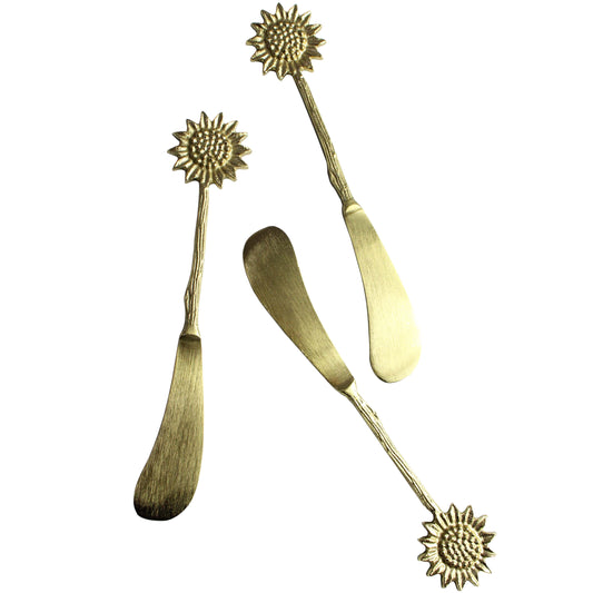 Brass Spreader - Sunflower