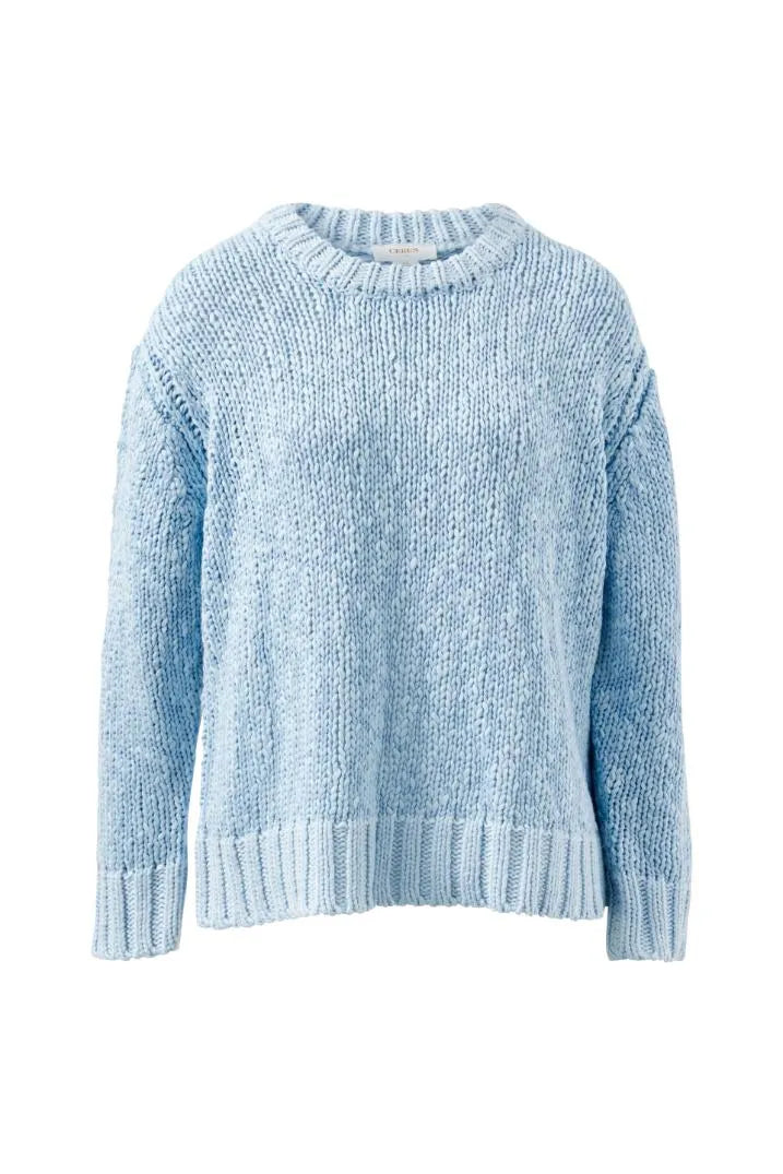 Sage Chunky Knit - Sky Blue