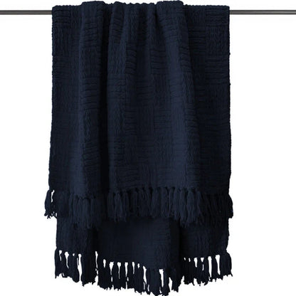 Asha Throw - Navy