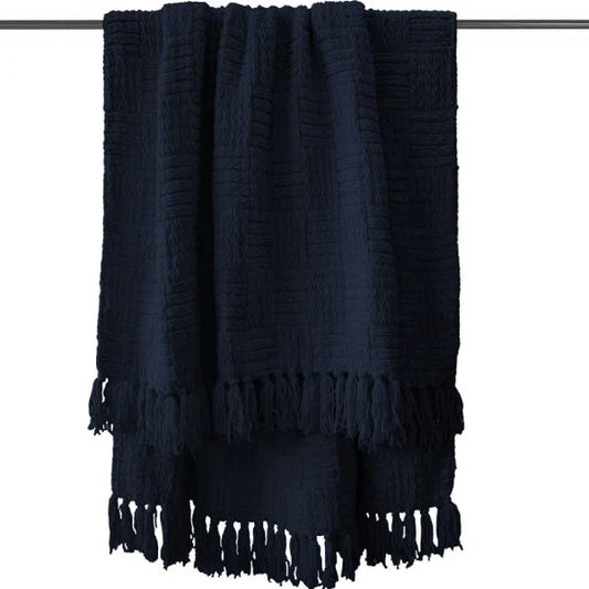 Asha Throw - Navy