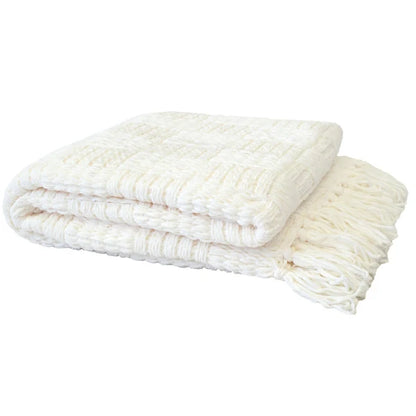 Asha Throw - White
