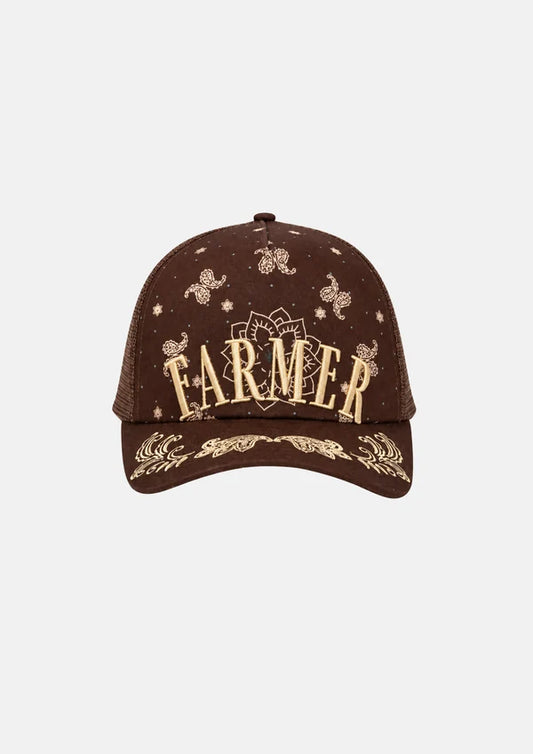 Brown Bandana cap