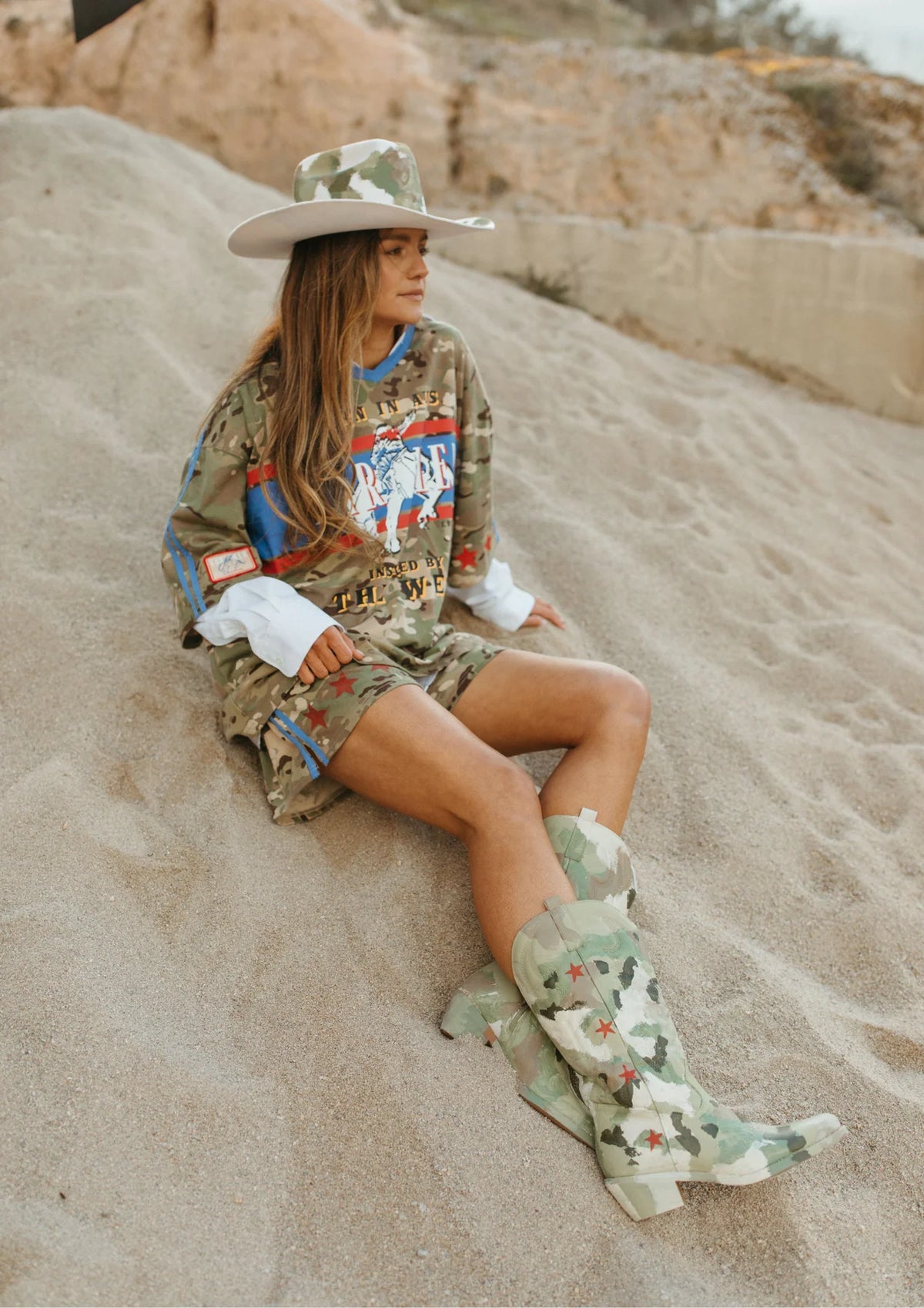 Cameo Jersey Track Shorts