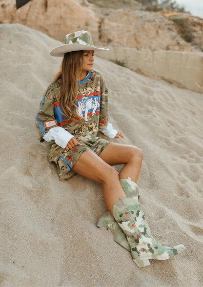 Cameo Jersey Track Shorts