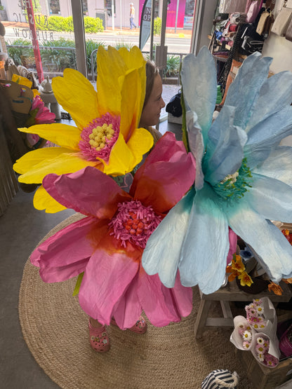 Paper Flowers - Large Various Colours