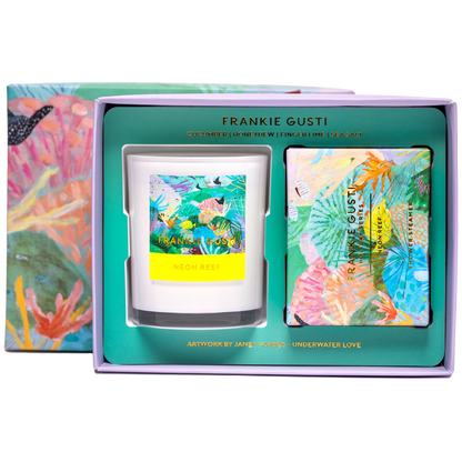 Holiday Series Candle & Shower Steamer - Neon Reef