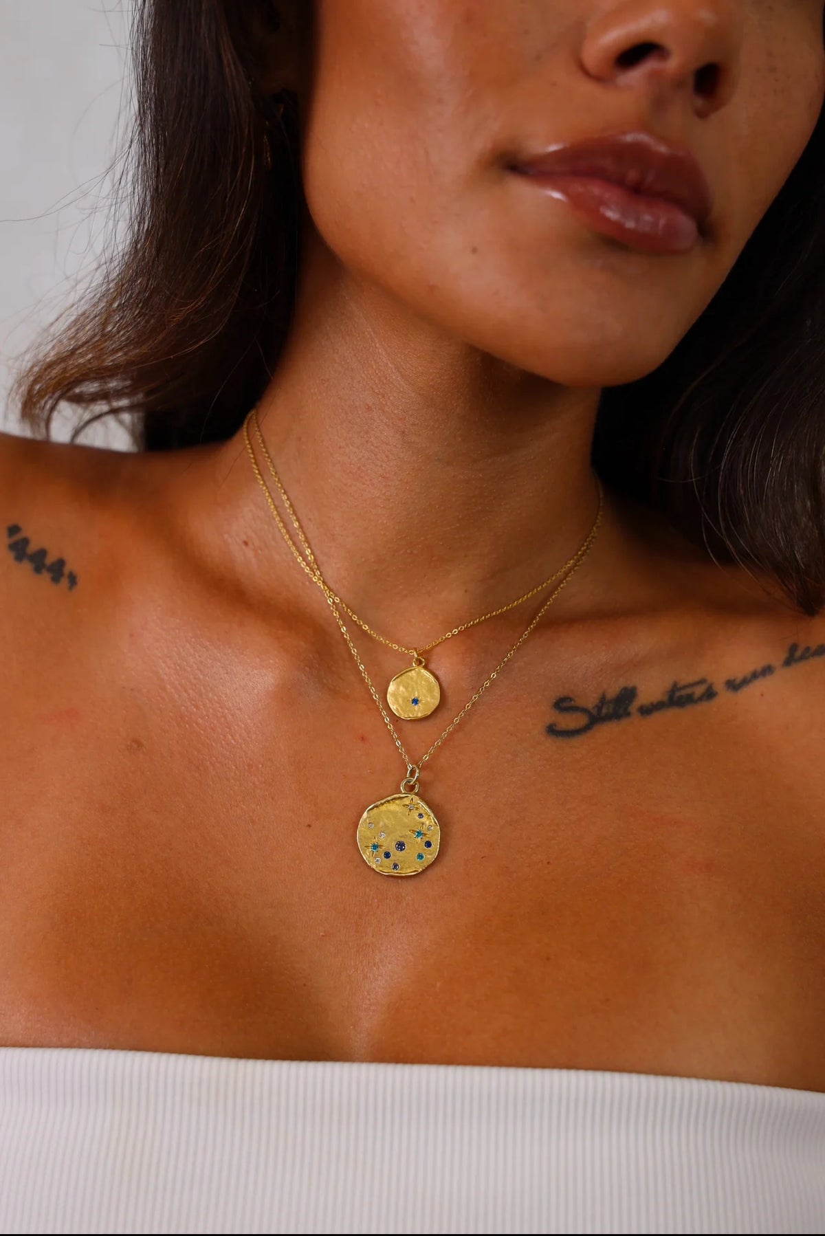 Sapphire Pendant Necklace