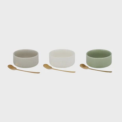 Lou Ceramic Bowl With Spoon