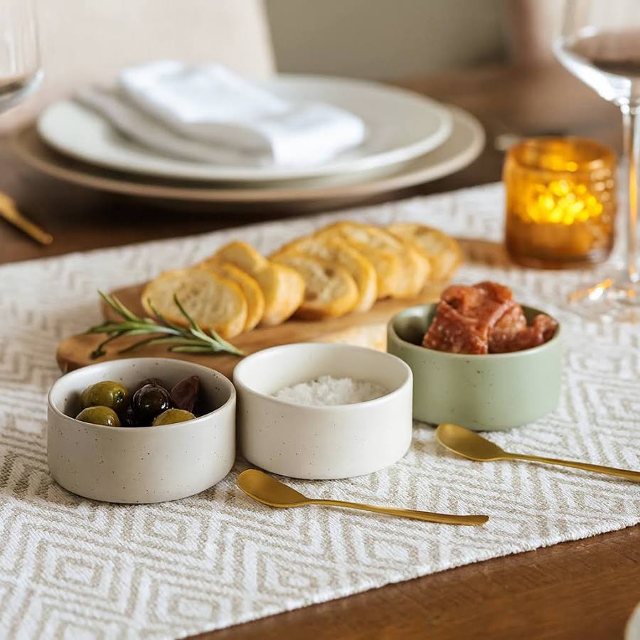 Lou Ceramic Bowl With Spoon