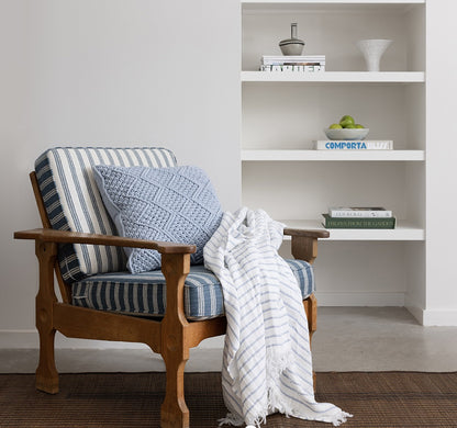 Anka Cushion - Blue