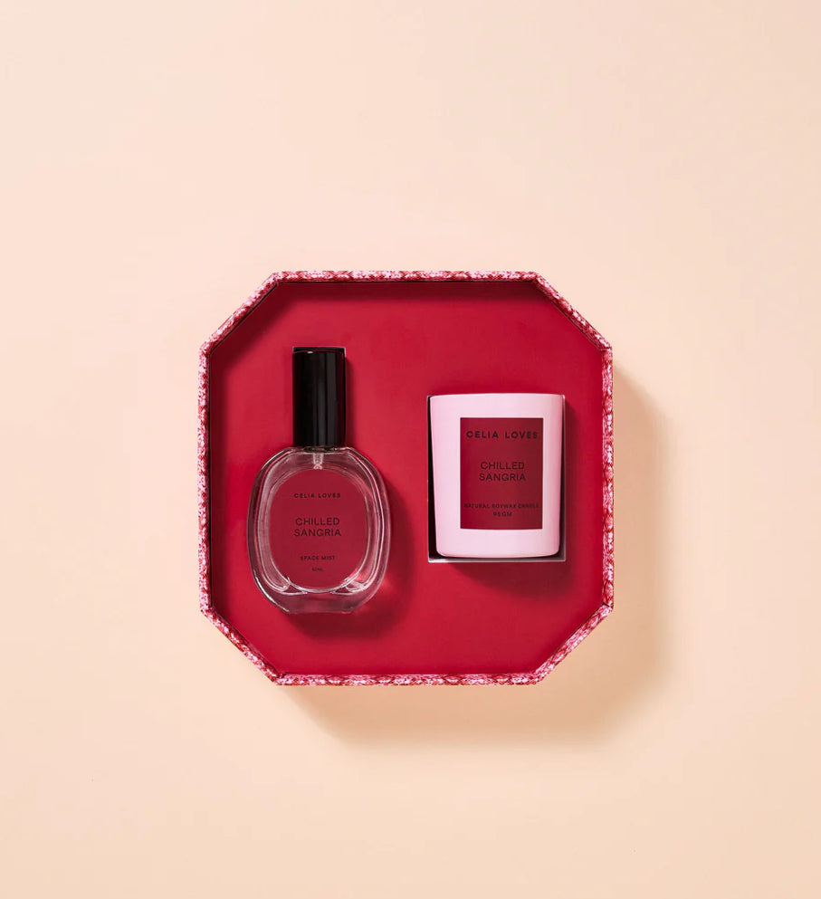 Duo Set - Candle & Room Spray - Chilled Sangria