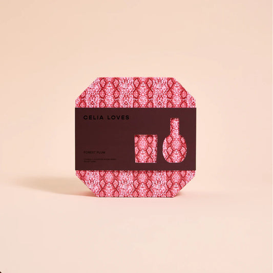 Duo Set - Candle & Room Spray - Forest Plum