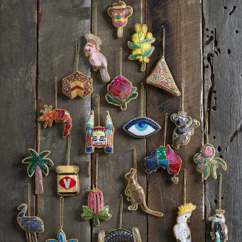 Sequin Christmas Decorations