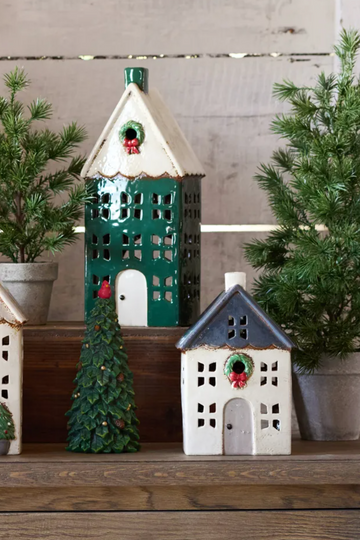 Christmas Tea Light House