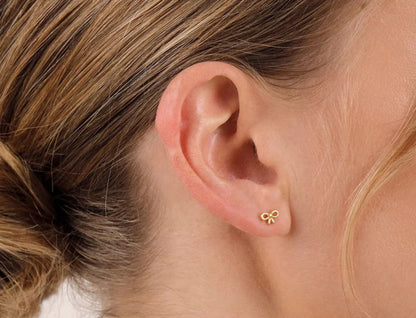 Bow Stud Earrings