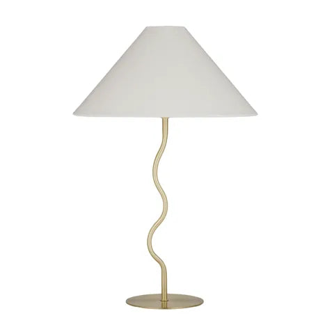 Becker Metal Table Lamp - Gold