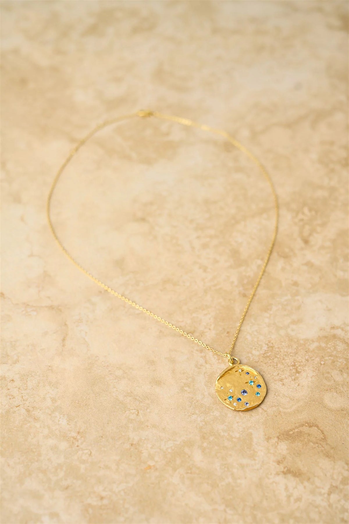 Sapphire Pendant Necklace