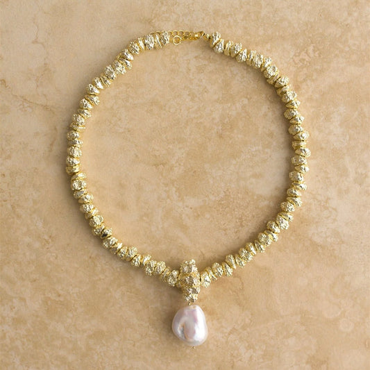 Jewel Fresh Water Pearl Necklace
