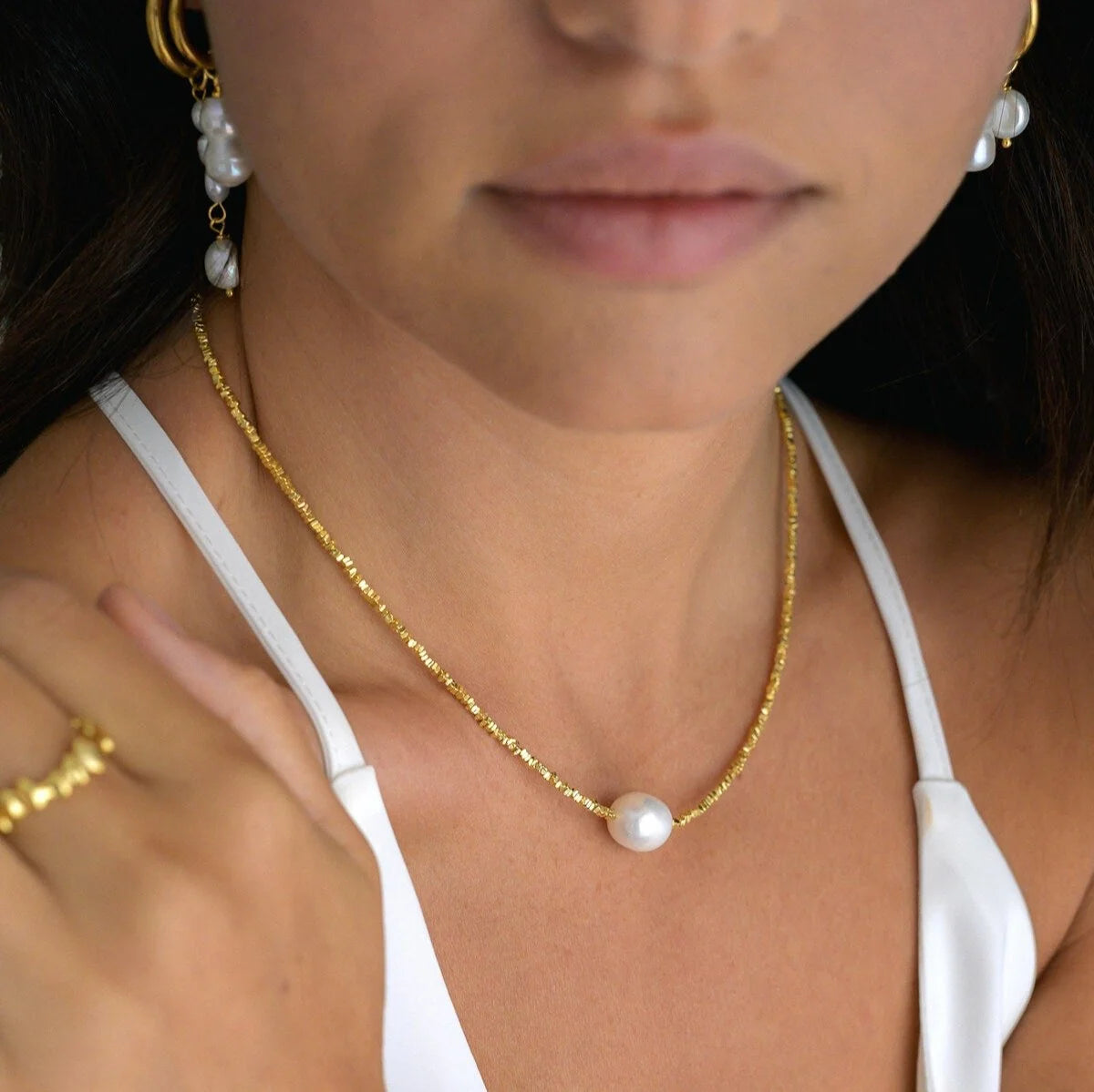Tahiti Freshwater Pearl Necklace