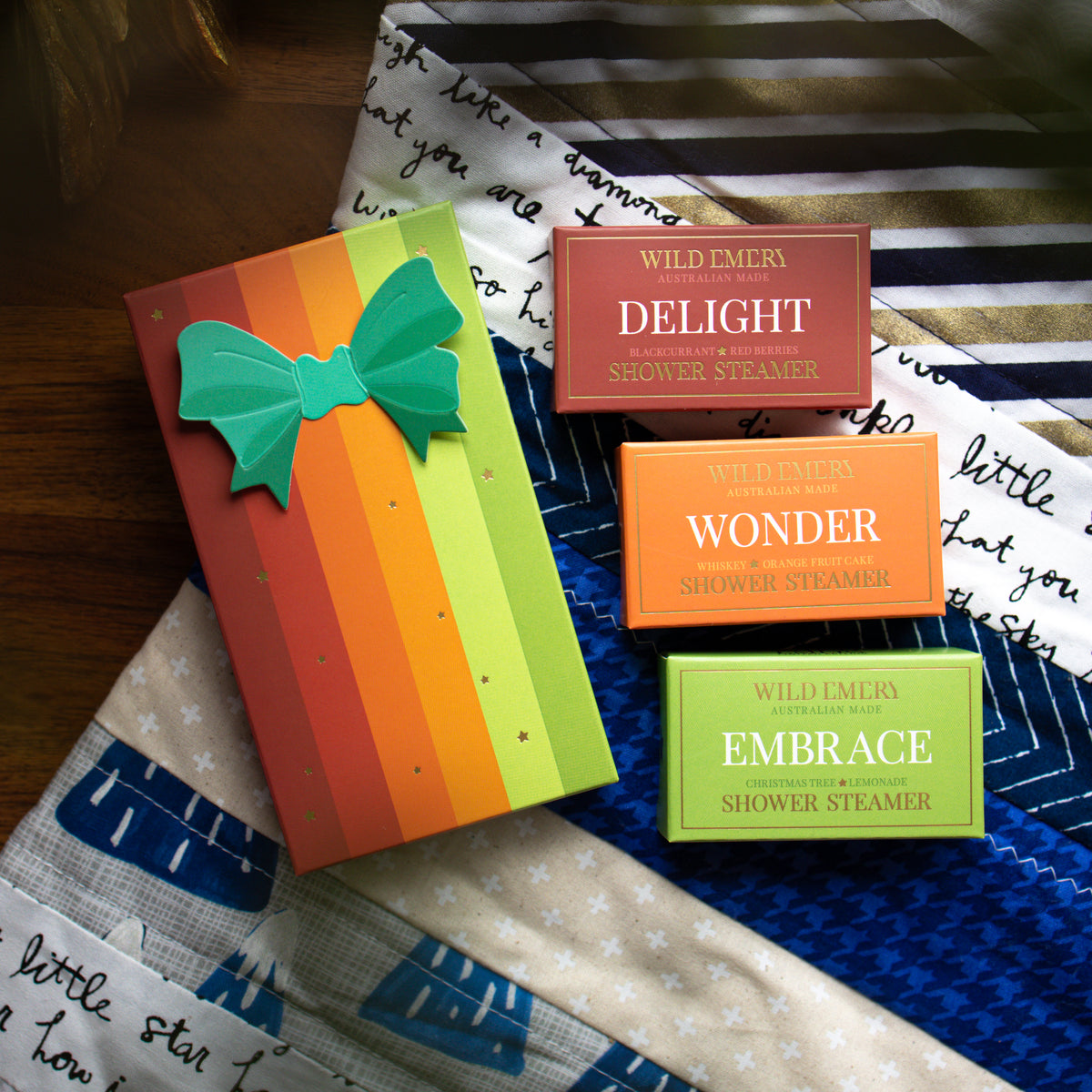 Shower Steamer Gift Pack - Warm & Bright