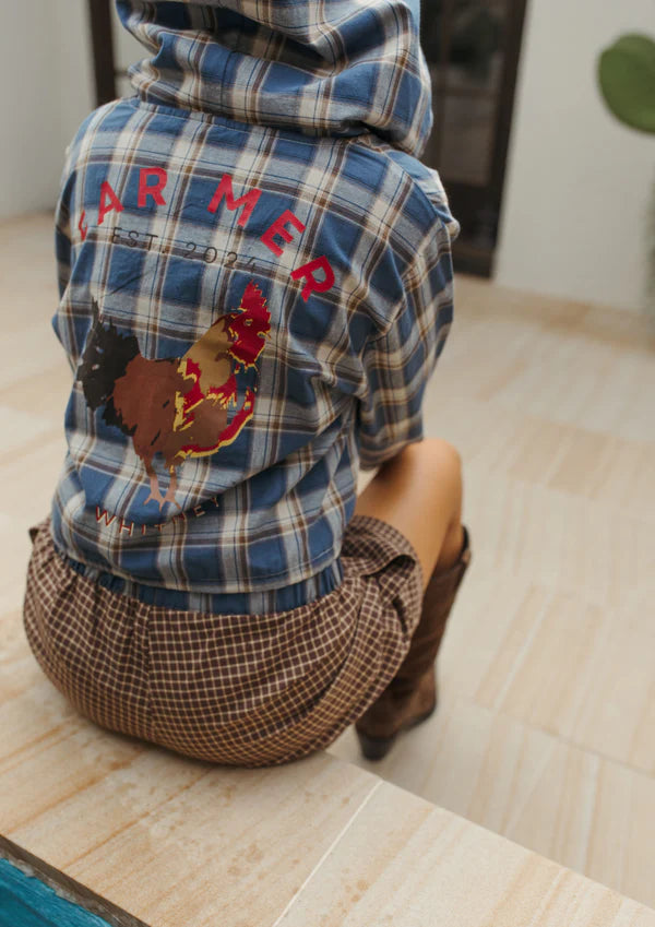 Chookie Button up Hoodie