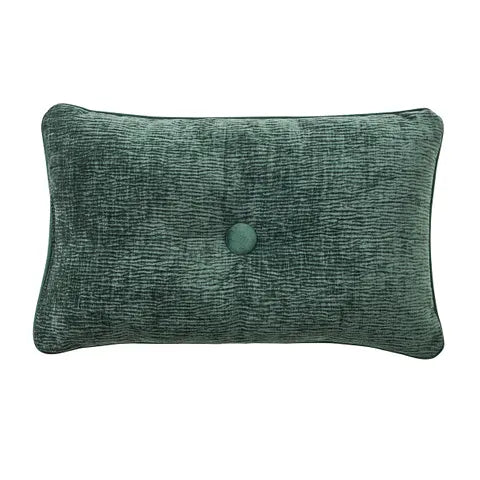Lava Velvet Cushion - Forest