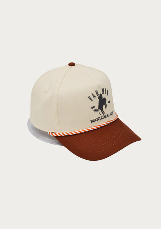 Farmer Branded Cap - Rust
