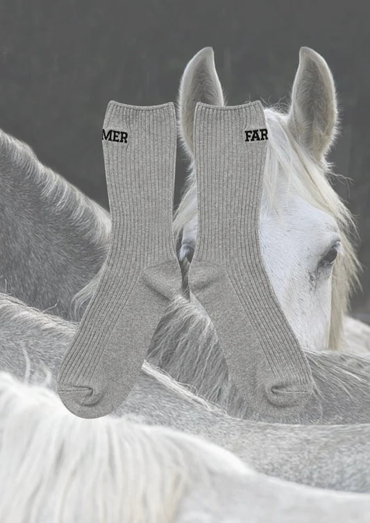 Grey Gelding Socks