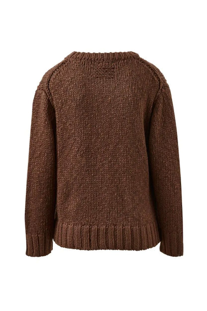 Sage Chunky Knit - Chocolate