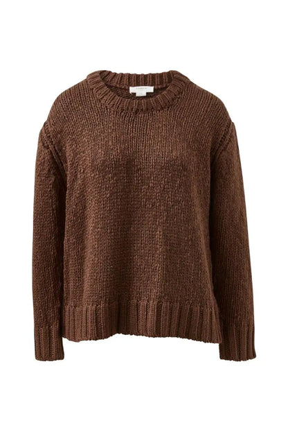 Sage Chunky Knit - Chocolate